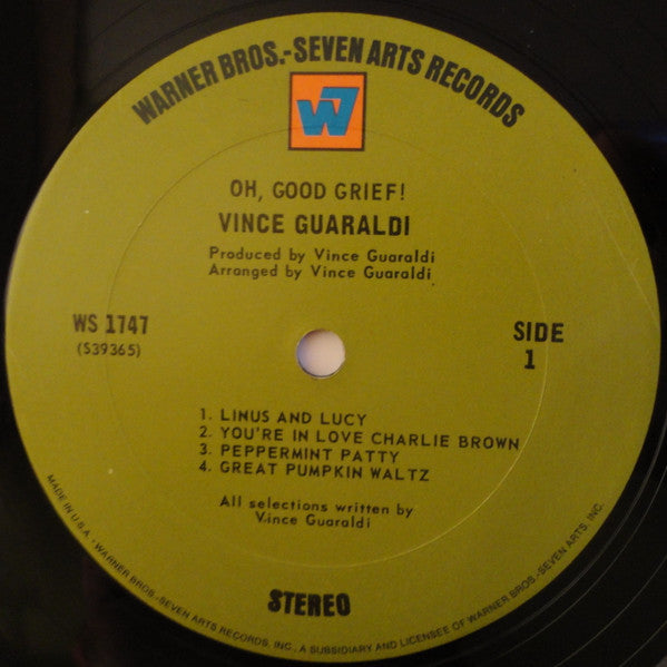 Oh, Good Grief! - Guaraldi, Vince