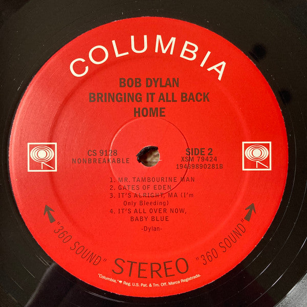Bringing It All Back Home - Dylan, Bob