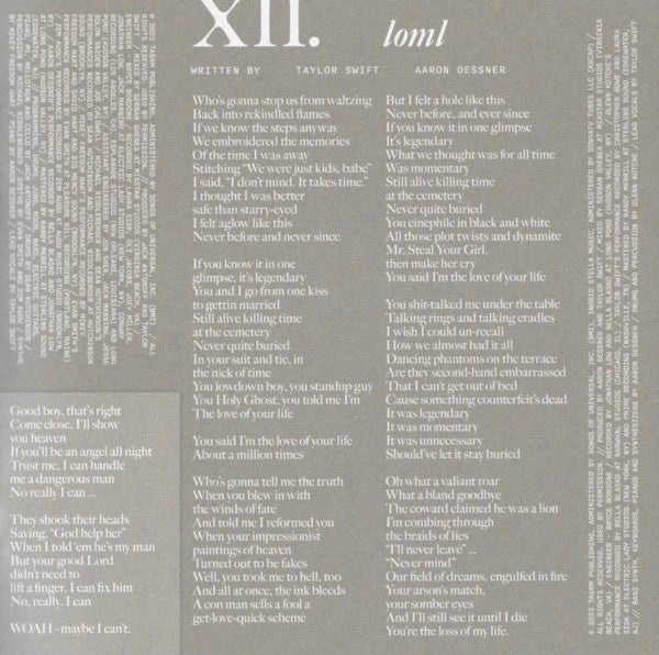 The Tortured Poets Department - Swift, Taylor