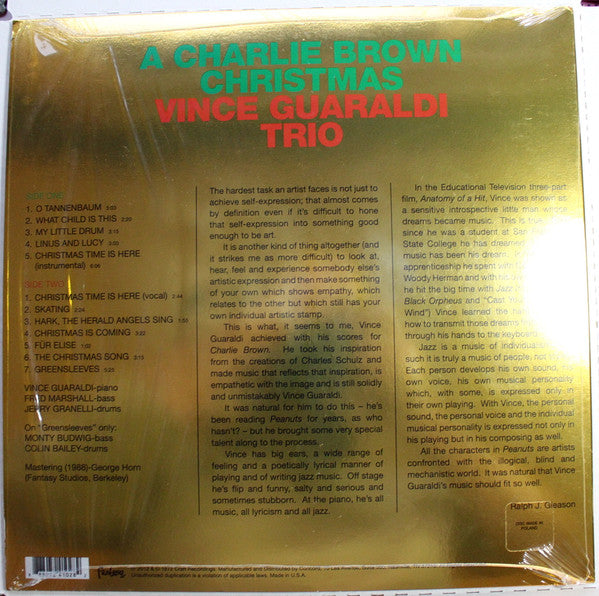 A Charlie Brown Christmas - Guaraldi, Vince