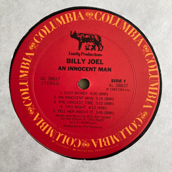 An Innocent Man - Joel, Billy