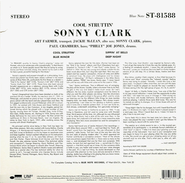 Cool Struttin' - Clark, Sonny