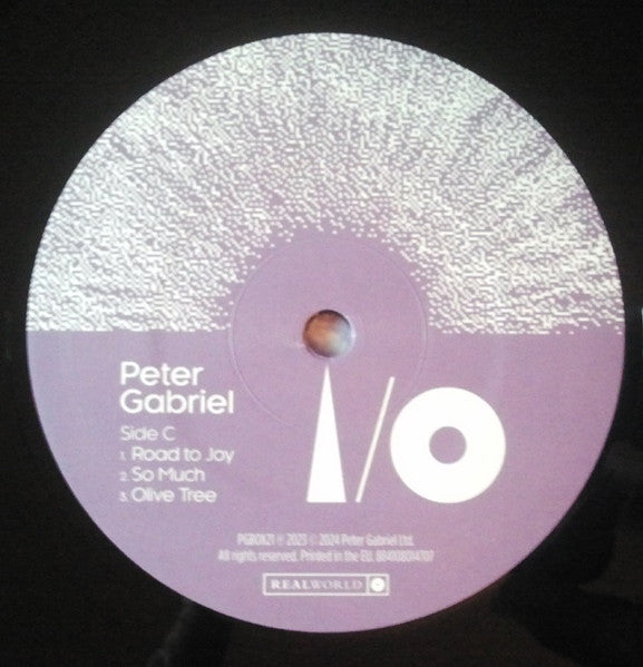 I/O - Gabriel, Peter