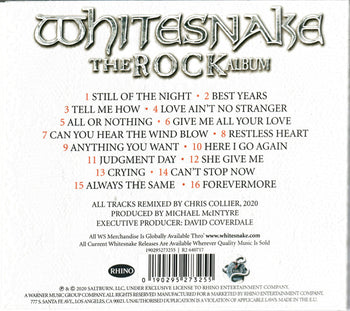 The Rock Album - Whitesnake
