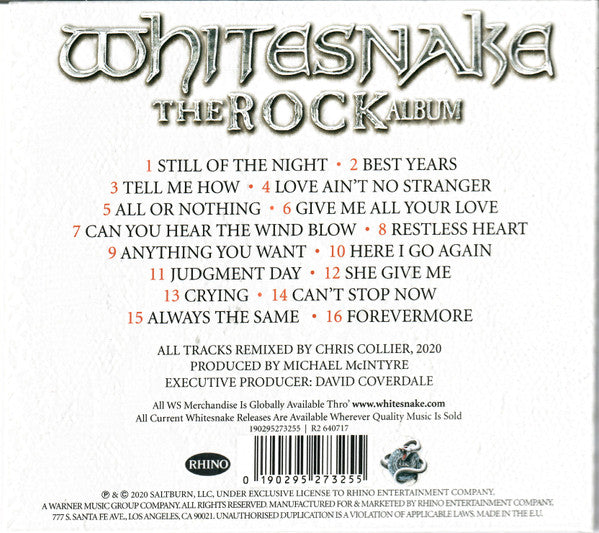 The Rock Album - Whitesnake