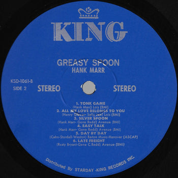 Greasy Spoon - Marr, Hank