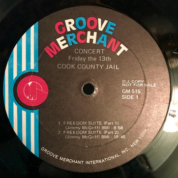 Friday The 13th. Cook County Jail. - McGriff, Jimmy