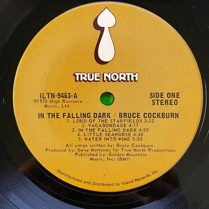In The Falling Dark - Cockburn, Bruce