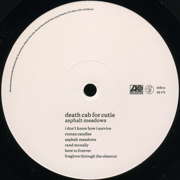 Asphalt Meadows - Death Cab for Cutie