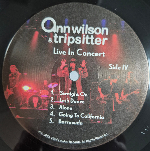 Live In Concert - Wilson, Ann & Tripsitter