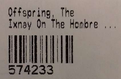 Ixnay On The Hombre - Offspring, The