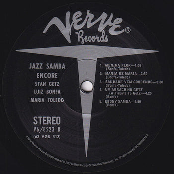Jazz Samba Encore! (Verve Acoustic Sounds Series)  - Getz, Stan
