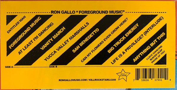 Foreground Music - Gallo, Ron