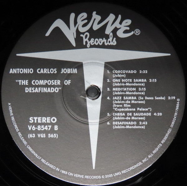The Composer Of Desafinado, Plays (Verve Vault Ser - Jobim, Antonio Carlos