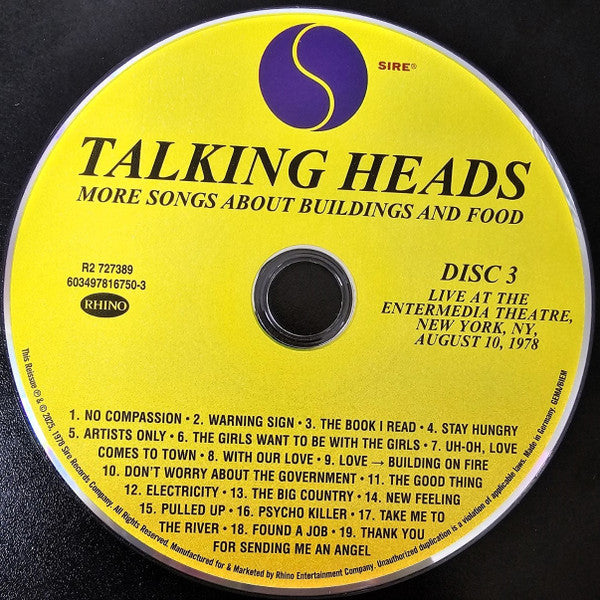 More Songs About Buildings And Food - Talking Heads