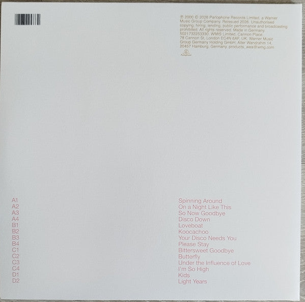 Light Years - Kylie Minogue [LP]