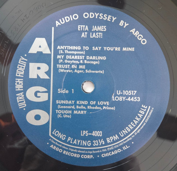 At Last - James, Etta