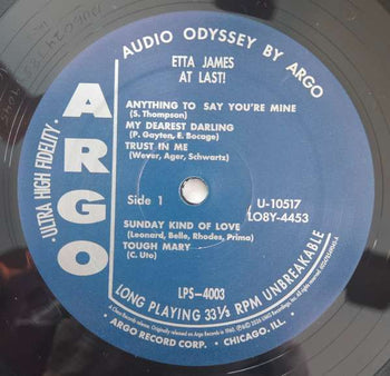 At Last - James, Etta