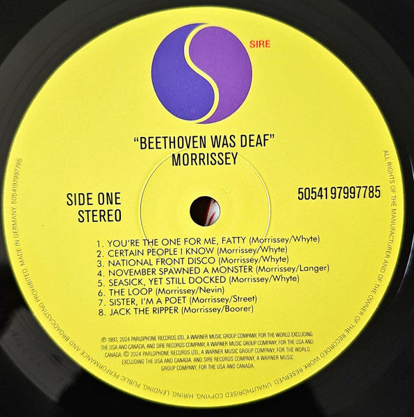 Beethoven Was Deaf (Live) [2024 Remaster] - Morrissey