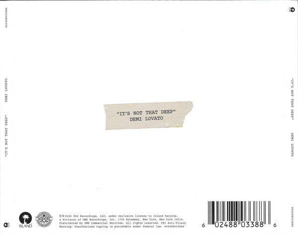 It's Not That Deep - Lovato, Demi