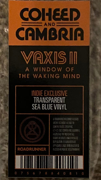 Vaxis II: A Window Of The Waking Mind - Coheed And Cambria