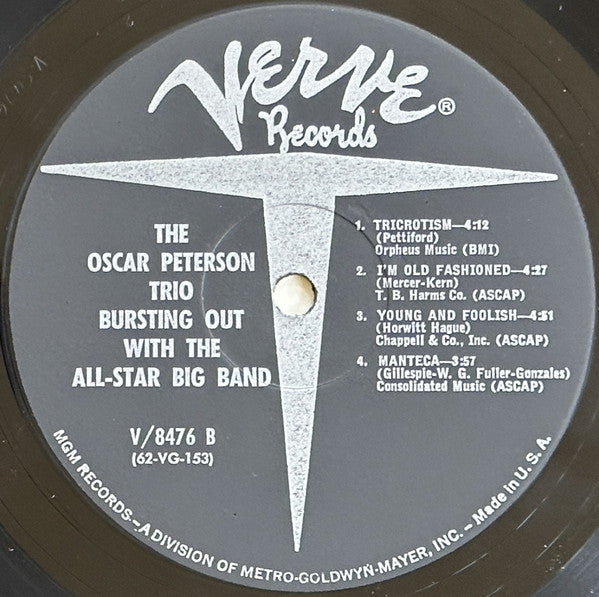 Bursting Out With The All-Star Big Band! - Peterson, Oscar Trio