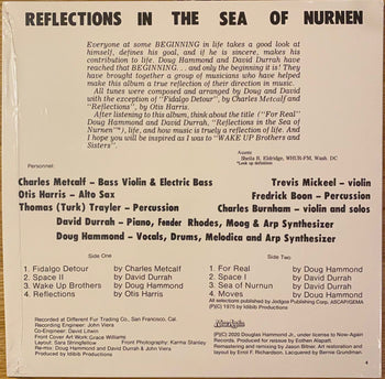 Reflections In The Sea Of Nurnen - Hammond, Doug & Durrah, David