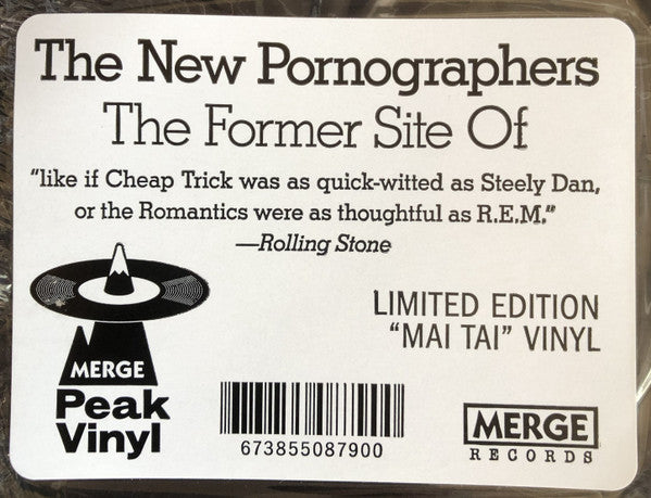 The Former Site Of - New Pornographers
