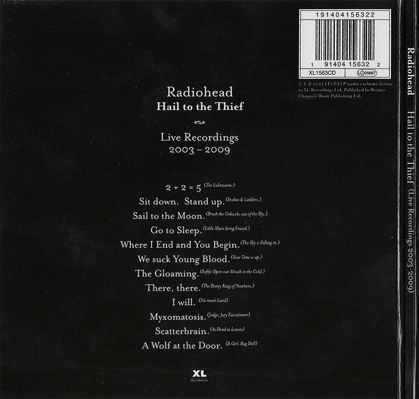 Hail to the Thief (Live Recordings 2003-2009) - Radiohead