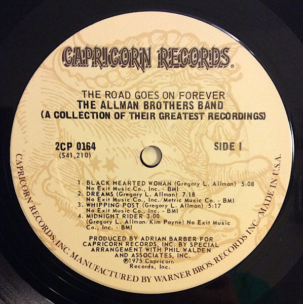 The Road Goes On Forever - Allman Brothers Band