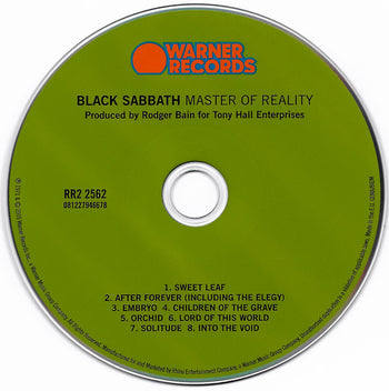 Master Of Reality [Remastered] - Black Sabbath