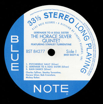 Serenade To A Soul Sister - Silver, Horace