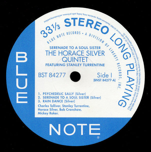 Serenade To A Soul Sister - Silver, Horace