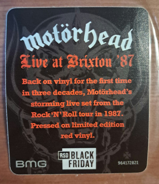 Live At Brixton '87 - Motörhead