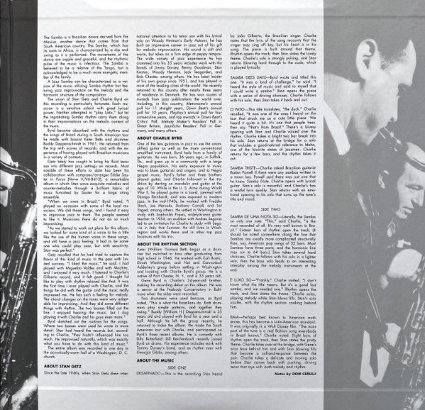 Jazz Samba (Verve Acoustic Sounds Series)[LP] - Stan Getz & Charlie Byrd