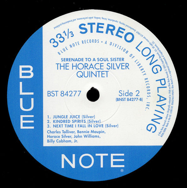 Serenade To A Soul Sister - Silver, Horace