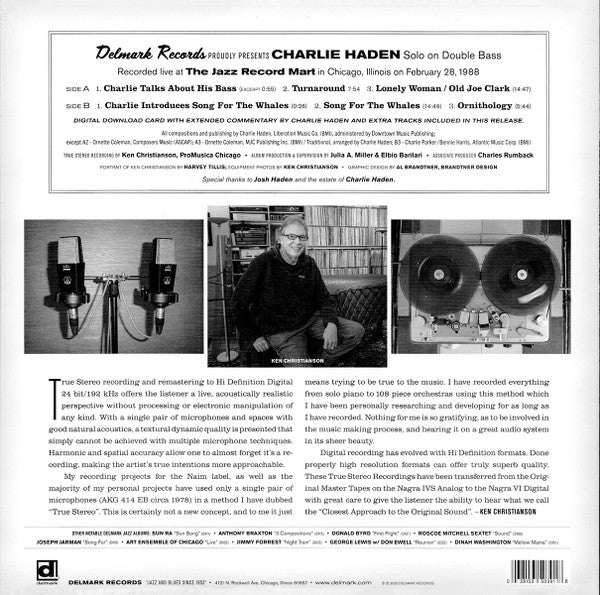 LIVE AT THE JAZZ RECORD MART - Haden, Charlie