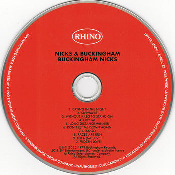 Buckingham / Nicks - Buckingham / Nicks