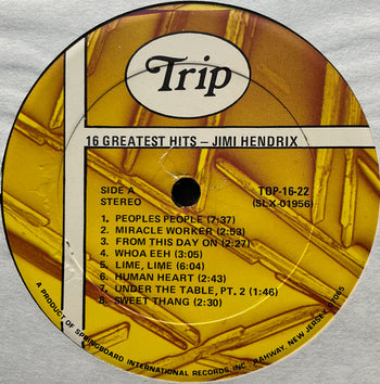 16 Greatest Hits - Hendrix, Jimi