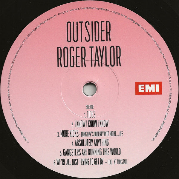 Outsider - Taylor, Roger