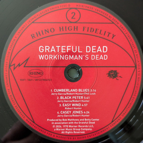 Workingman's Dead [Brick & Mortar Exclusive] (Hifi) - Grateful Dead