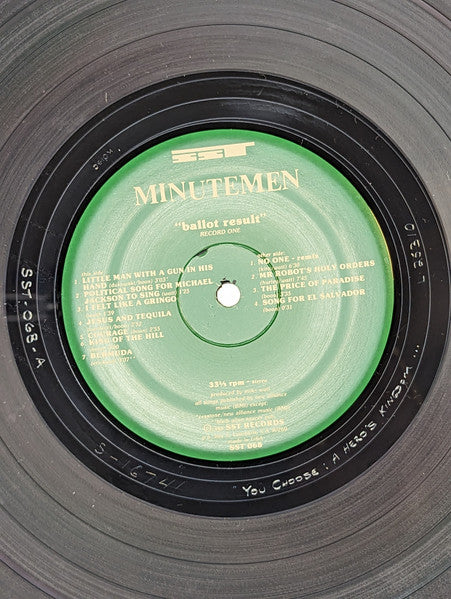 Ballot Result - Minutemen
