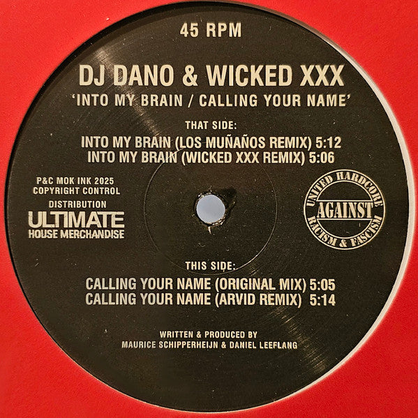 Into My Brain / Calling Your Name - DJ Dano