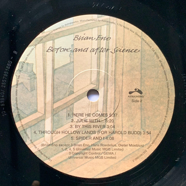 Before And After Science - Eno, Brian