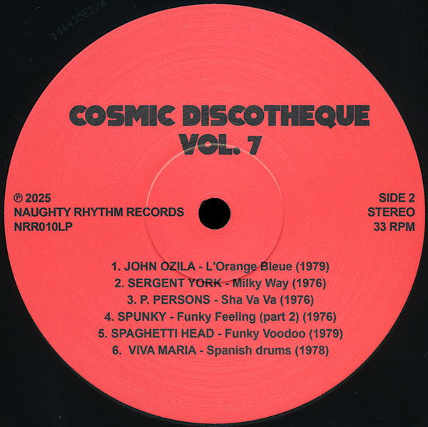 Cosmic Discotheque, Vol. 7: 12 Rare Junkshop Disco - Various
