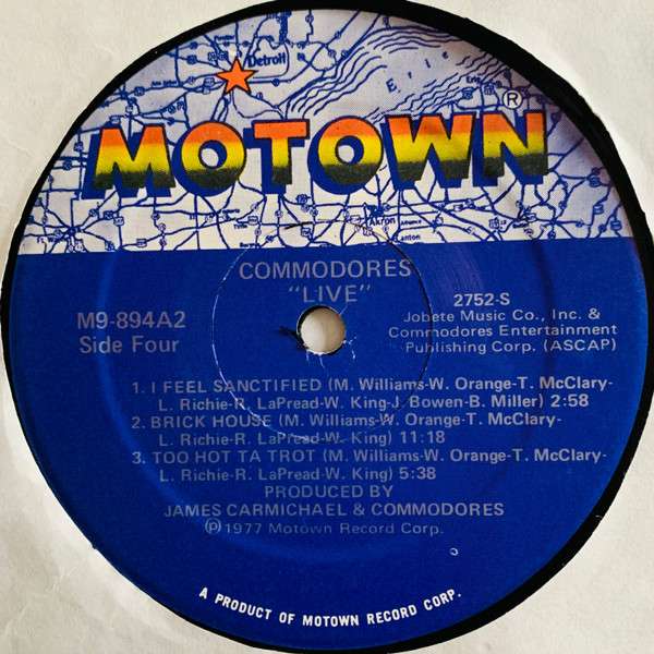 Live! - Commodores
