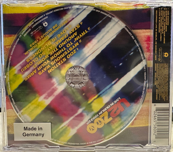 Zoo Tv: Live In Dublin 1993 - U2