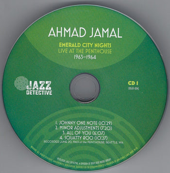 Emerald City Nights: Live At The Penthouse 1963-19 - Jamal, Ahmad