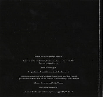 Hail to the Thief (Live Recordings 2003-2009) - Radiohead