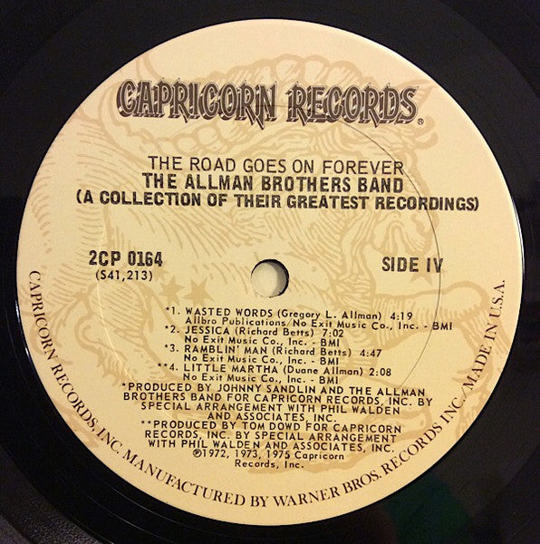 The Road Goes On Forever - Allman Brothers Band